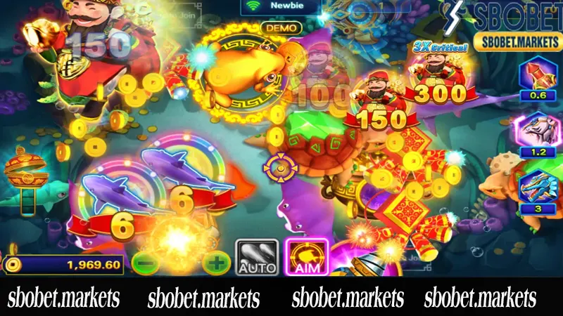 Cách chơi Cai Shen Fishing tại SBOBET