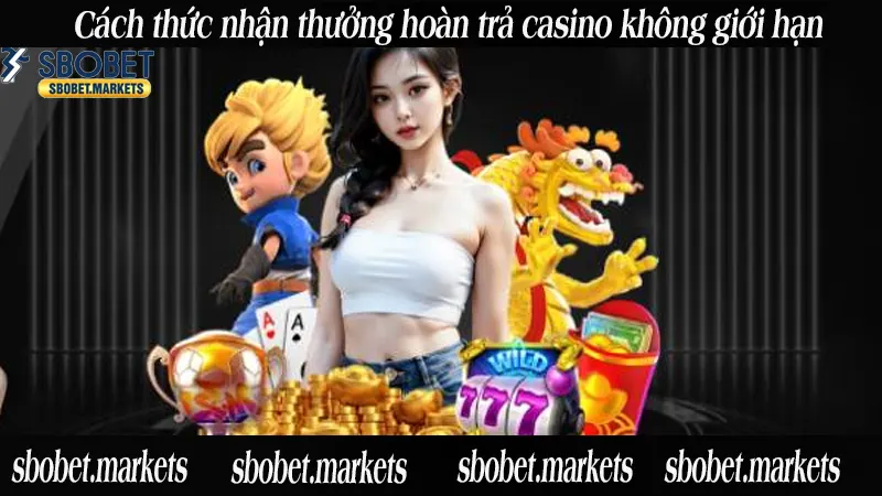 Cách thức nhận thưởng hoàn trả casino không giới hạn